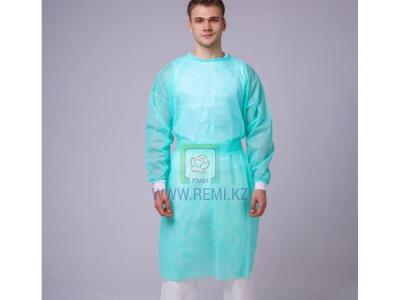 Одноразовые медицинские халаты и хирургические костюмы профессиональные — купить в Алматы от производителя